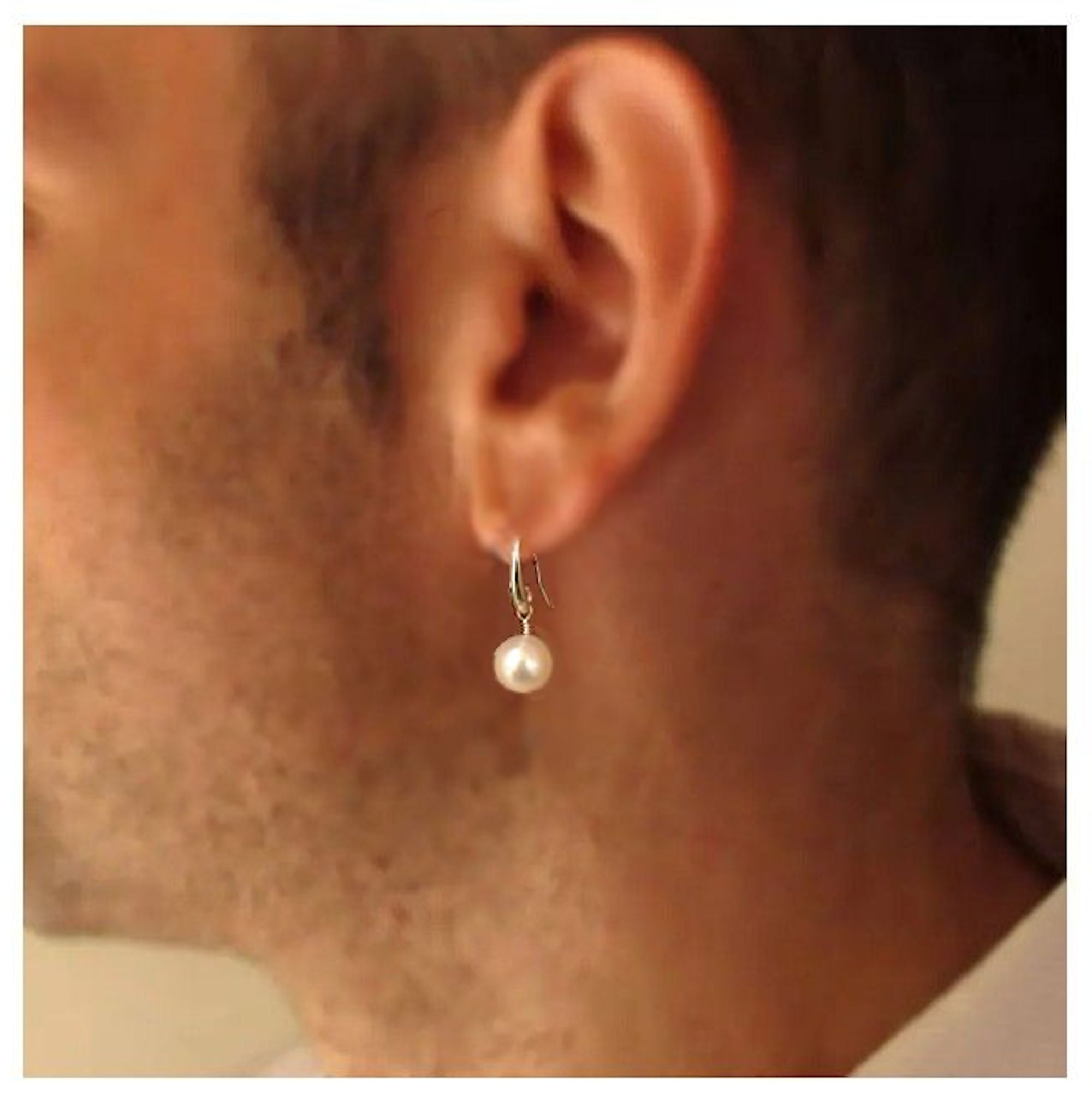 Buy Mens Earrings, Mens 6mm Stud Earrings, Round Stainless Steel Silver  Studs Earrings for Men, Stud Earring Men, Mens Jewelry by Twistedpendant  Online in India - Etsy